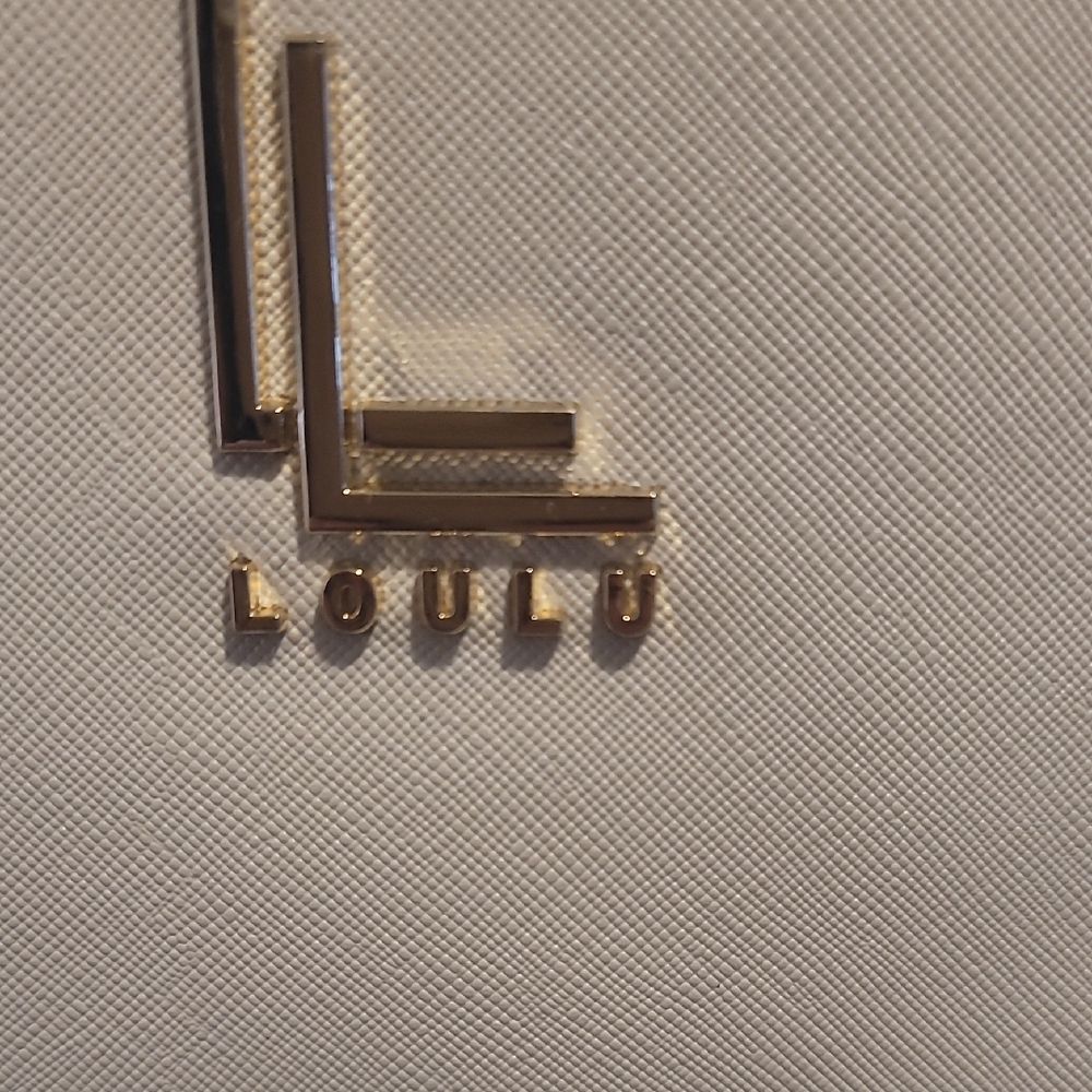 Loulu Two-Tone Tote Bag in Cream and Taupe - Picture 2 of 8